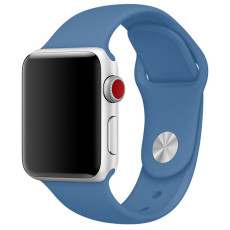 Armor Standart силіконовий ремінець для Apple Watch 1-6 42-44mm L/M/S Denim Blue