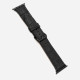 Ремінець Kartel для Apple Watch 42|44|45 із крокодилячої шкіри, у чорному кольорі