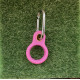 Чохол-брелок TPU протиударний для AirTag MOKO Ring Pink