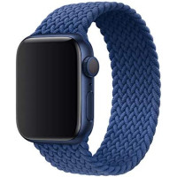 Ремінець для спортивного годинника Armorstandart Nylon Band для Apple Watch All Series 38/40 mm Midnight Blue