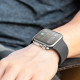 Силіконовий чохол Yolin Case для Apple Watch Series 3 42mm Silver + Transpanent (комплект 2 шт)
