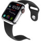 Силіконовий чохол Yolin Case для Apple Watch Series 3 42mm Silver + Transpanent (комплект 2 шт)