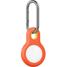 Чохол-брелок протиударний TPU для AirTag MOKO Ring Orange