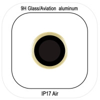 Захисне скло Metal Classic на камеру (у упак.) для Apple iPhone 17 Air (6.5