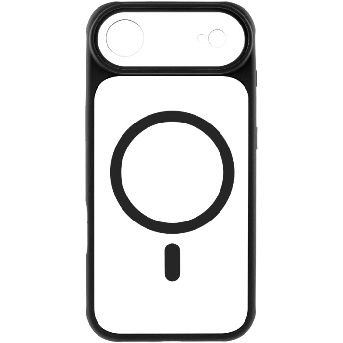Чохол TPU+PC GETMAN Moon Clear with Magnetic Fit для Apple iPhone 17 Air (6.5