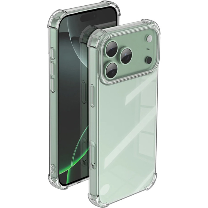 TPU чохол GETMAN Ease logo посилені кути для Apple iPhone 17 Pro / 18 Pro (6.3