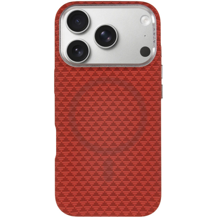 Чохол TPU+PC KVZV Triangular Pattern with Magnetic Fit для Apple iPhone 17 Pro/18 Pro (6.3