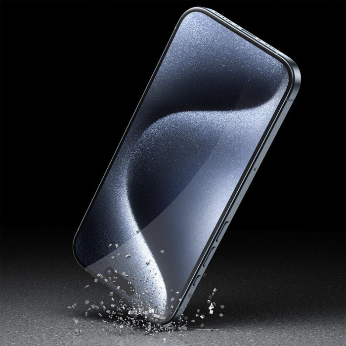 Захисне 3D скло Blueo Invisible Airbag для Apple iPhone 14 Pro Max/15 Plus/16 Plus