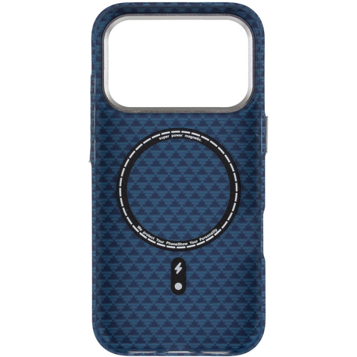 Чохол TPU+PC KVZV Triangular Pattern with Magnetic Fit для Apple iPhone 17 Pro/18 Pro (6.3