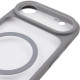 Чохол TPU+PC GETMAN Moon Clear with Magnetic Fit для Apple iPhone 17 Air (6.5