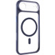 Чохол TPU+PC GETMAN Moon Clear with Magnetic Fit для Apple iPhone 17 Air (6.5
