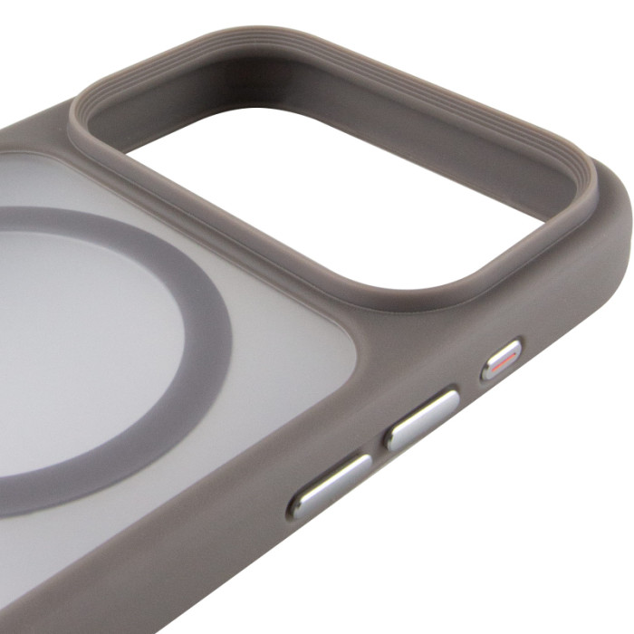 TPU+PC чохол Metal Buttons with Magnetic Fit для Apple iPhone 18 Pro Max/17 Pro Max (6.9