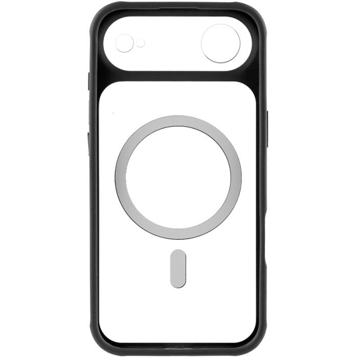 Чохол TPU+PC GETMAN Moon Clear with Magnetic Fit для Apple iPhone 17 Air (6.5