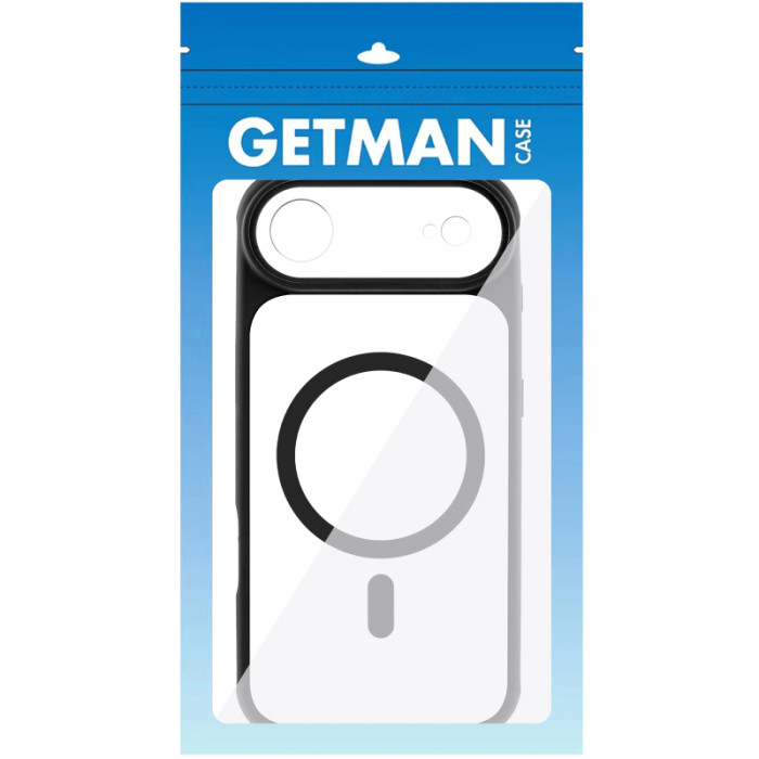 Чохол TPU+PC GETMAN Moon Clear with Magnetic Fit для Apple iPhone 17 Air (6.5