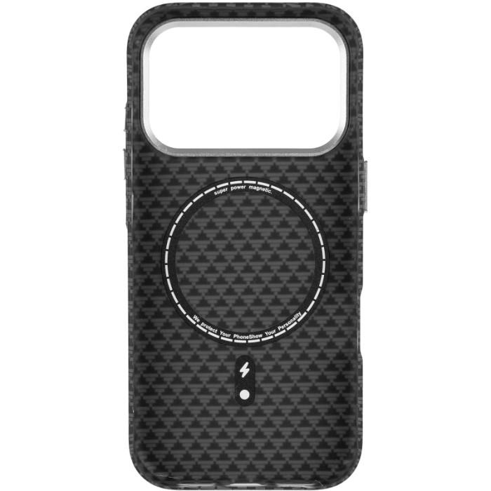 Чохол TPU+PC KVZV Triangular Pattern with Magnetic Fit для Apple iPhone 17 Pro/18 Pro (6.3