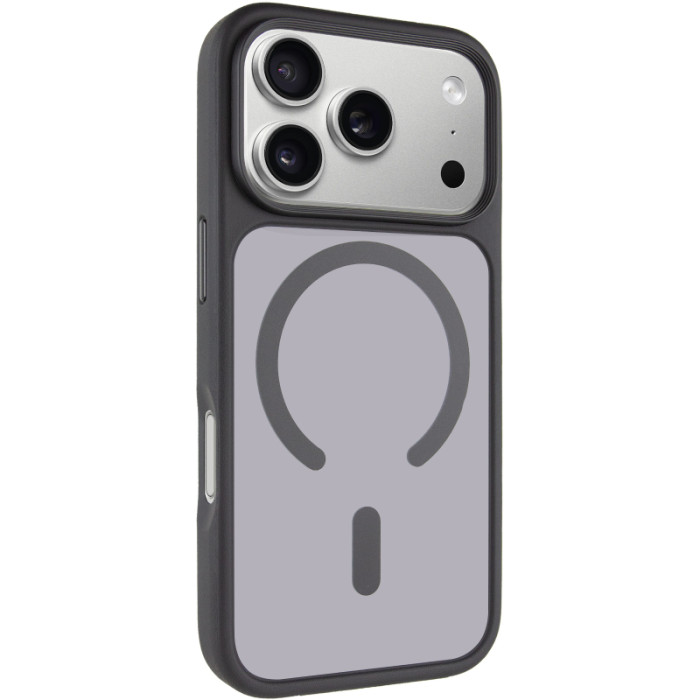 TPU+PC чохол Metal Buttons with Magnetic Fit для Apple iPhone 18 Pro Max/17 Pro Max (6.9