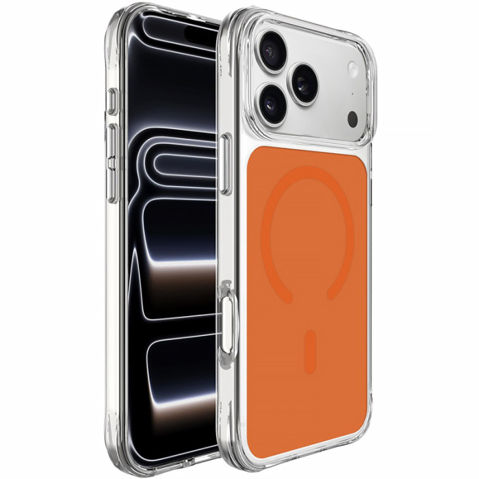 Чохол TPU+PC Space Pure Color with Magnetic Fit для Apple iPhone 17 Pro/18 Pro (6.3