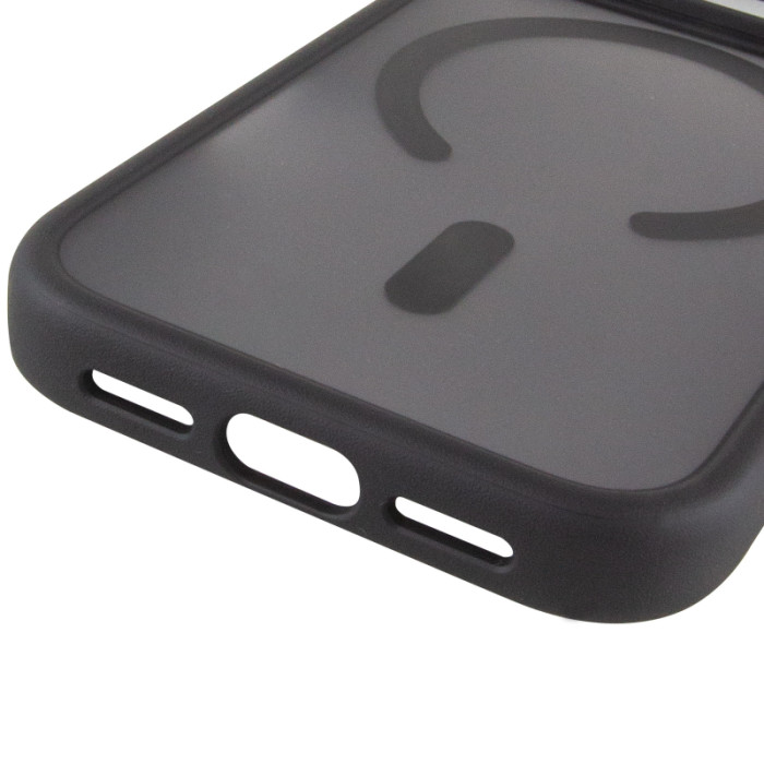 TPU+PC чохол Metal Buttons with Magnetic Fit для Apple iPhone 18 Pro/17 Pro (6.3