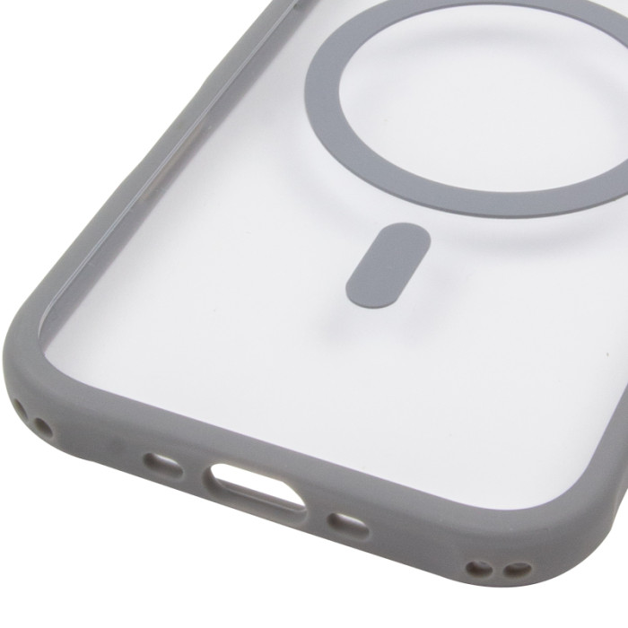 Чохол TPU+PC GETMAN Moon Clear with Magnetic Fit для Apple iPhone 17 Air (6.5