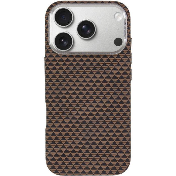 Чохол TPU+PC KVZV Triangular Pattern with Magnetic Fit для Apple iPhone 17 Pro/18 Pro (6.3
