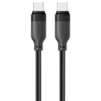 Кабель ACEFAST C16-03, Type-C to Type-C, 60W, 1.2m, TPE, TPU connectors, Black (6974316283805)