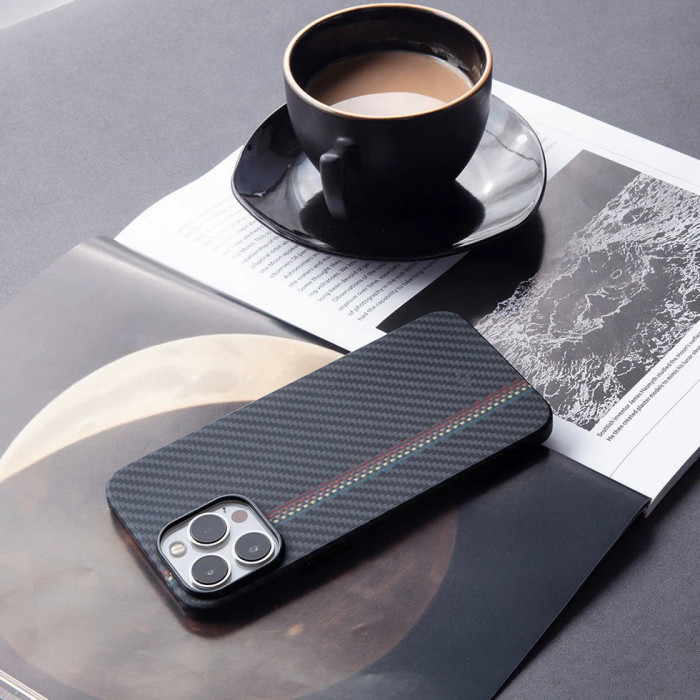 Чохол для iPhone 13 Pro Max Pitaka Fusion Weaving MagEZ Case 2 Concerto (FC1301PM)