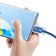 Кабель Baseus Crystal Shine USB 2.0 to Type-C 100W 1.2M Синій (CAJY000403)