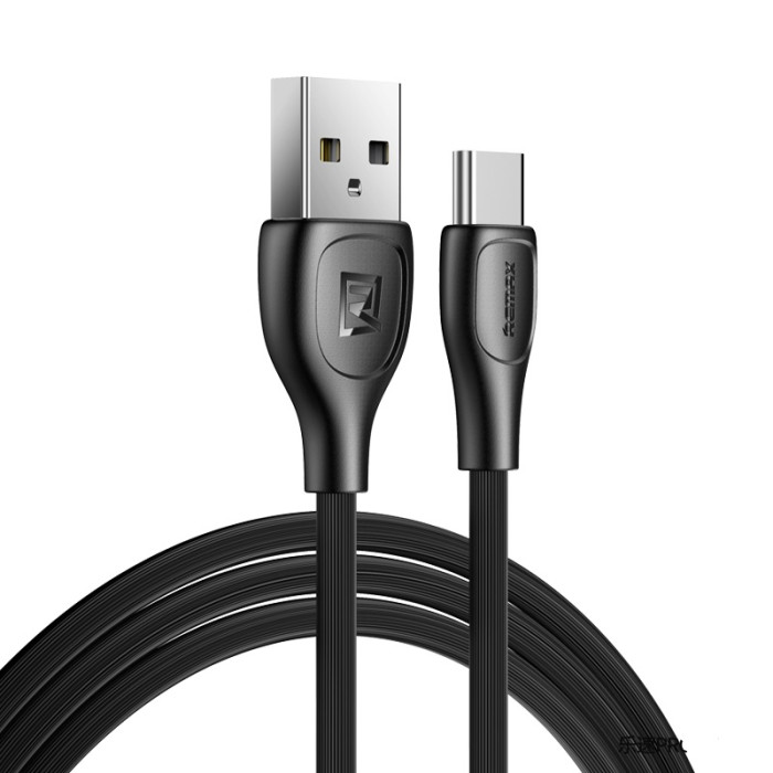 Кабель Remax Lesu Pro USB 2.0 to Type-C 2.1A 1M Чорний (RC-160a-b)