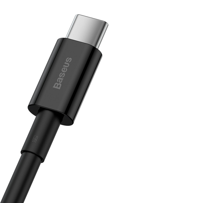 Кабель Baseus Superior USB 2.0 to Type-C 66W 2M Чорний (CATYS-A01)