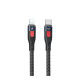 Кабель Remax Lesu Aluminum Alloy Type-C to Lightning PD 20W 1M Чорний (RC-188i)