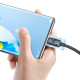 Кабель Baseus Crystal Shine USB 2.0 to Type-C 100W 1.2M Чорний (CAJY000401)