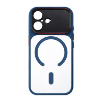 Чохол ArmorStandart Y17 MagCase для Apple iPhone 16 Dark Blue (ARM91499)