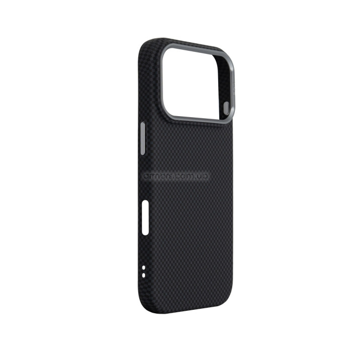 Чохол ArmorStandart LikeCarbon2 MagCase для Apple iPhone 18 Pro / 17 Pro Kevlar Black (ARM92537)