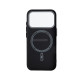 Чохол ArmorStandart LikeCarbon2 Mag Case для Apple iPhone 17 Pro Kevlar Black (ARM88378)