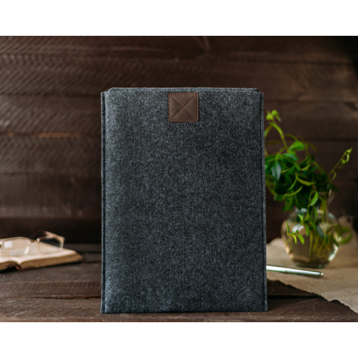 Чохол для ноутбука Gmakin для Macbook Pro 14 сірий, вертикальний (GM17-14)