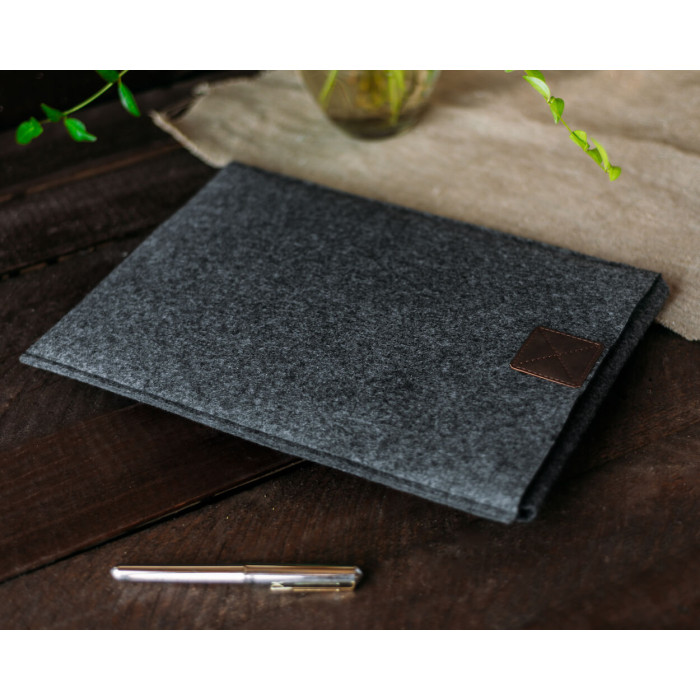 Чохол для ноутбука Gmakin для Macbook Pro 14 сірий, вертикальний (GM17-14)