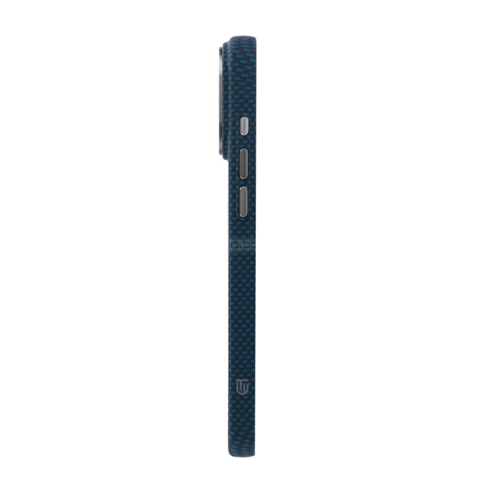 Чохол ArmorStandart LikeCarbon2 Mag Case для Apple iPhone 17 Pro Kevlar Dark Blue (ARM88554)
