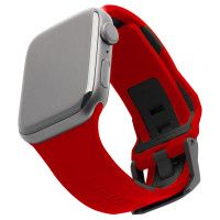 UAG Civilian Silicone Watch Strap для Apple Watch 38/40/41mm (OEM) - red/black