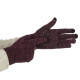 Рукавички для сенсорних екранів Touch Gloves Melange purple/black розмір L