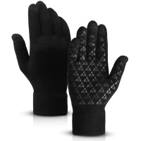 Рукавички для сенсорних екранів Touch Gloves Melange black розмір XL