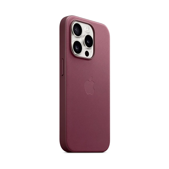 Чохол FineWoven Case with MagSafe Original для Apple iPhone 15 Pro Max (OEM) - Mulberry (ARM71989)