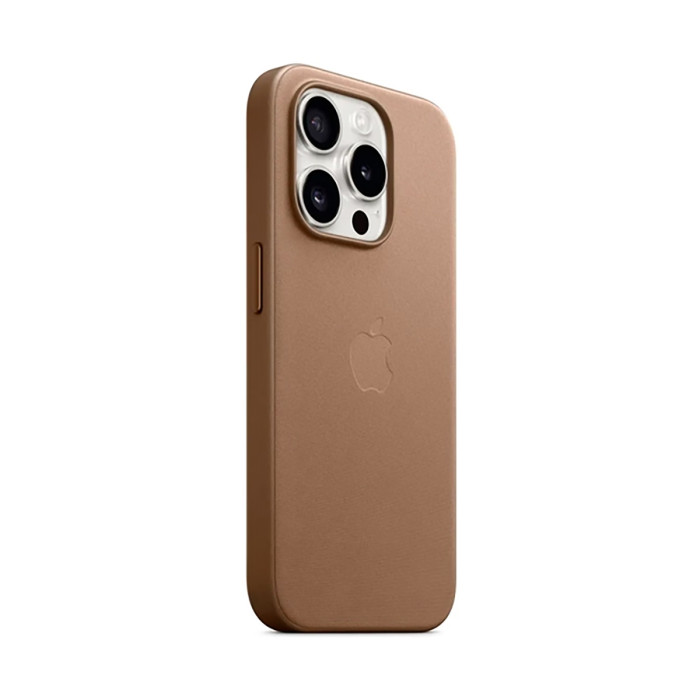 Чохол FineWoven Case with MagSafe Original для Apple iPhone 15 Pro Max (OEM) - Taupe (ARM71991)