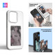 Чохол ArmorStandart Ink Screen для Apple iPhone 15 Pro Black (ARM74560)