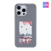 Чохол ArmorStandart Ink Screen для Apple iPhone 15 Pro Max Grey (ARM74565)