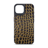 Чохол Harder Crocosaur для Apple iPhone 15 Black (ARM76695)
