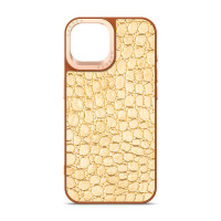 Чохол Harder Crocosaur для Apple iPhone 15 Beige (ARM76697)