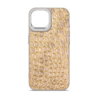Чохол Harder Crocosaur для Apple iPhone 15 Titanium (ARM76699)