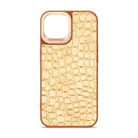Чохол Harder Crocosaur для Apple iPhone 14 Beige (ARM76715)