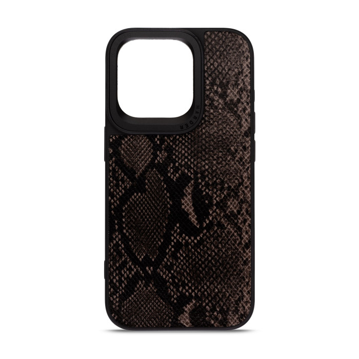 Чохол Harder Genuine Snake для Apple iPhone 14 Pro Black (ARM76789)