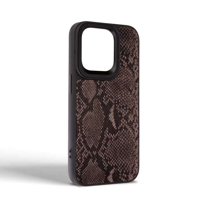 Чохол Harder Genuine Snake для Apple iPhone 14 Pro Black (ARM76789)